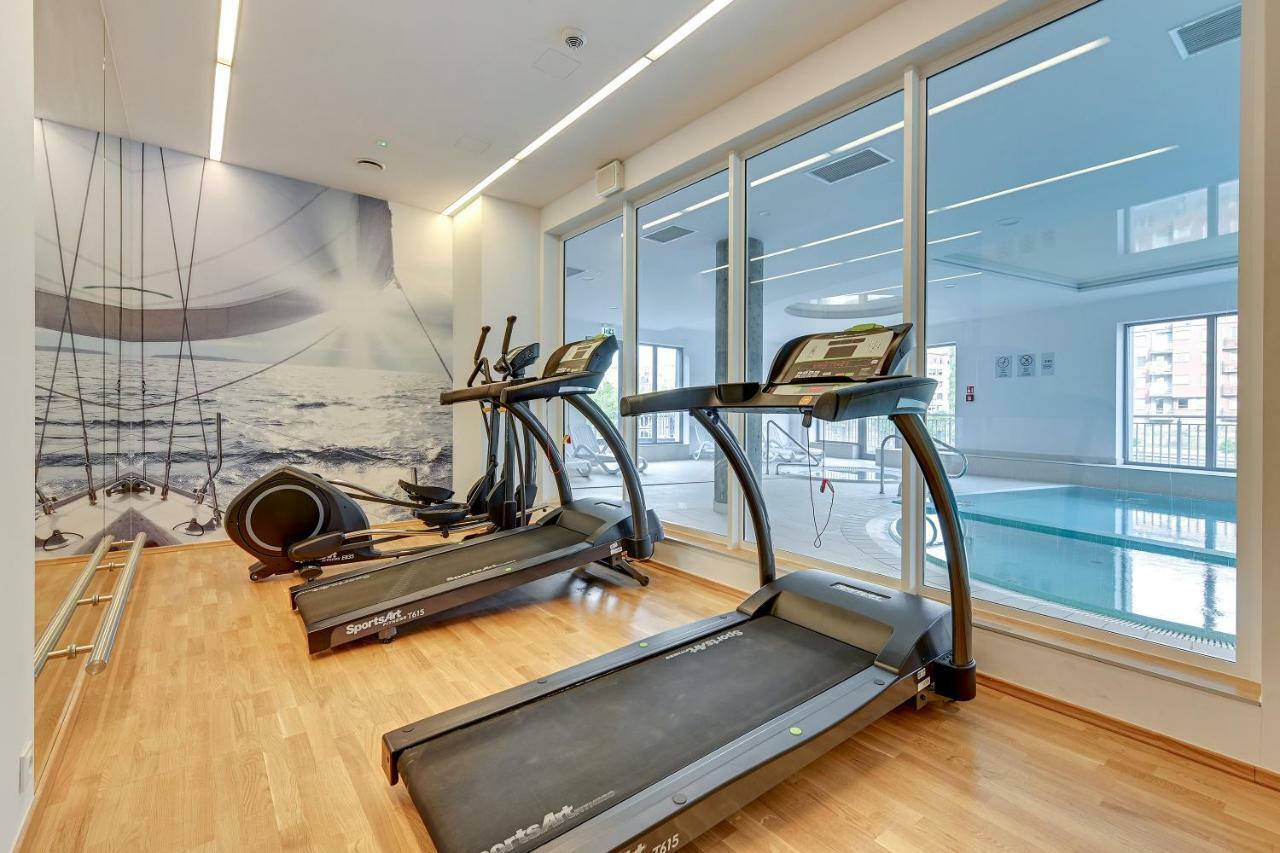 Apartments Waterlane Island Pool & Gym Spa Gdańsk Exteriör bild