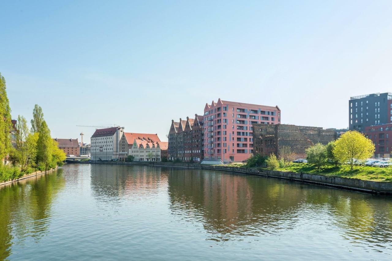 Apartments Waterlane Island Pool & Gym Spa Gdańsk Exteriör bild