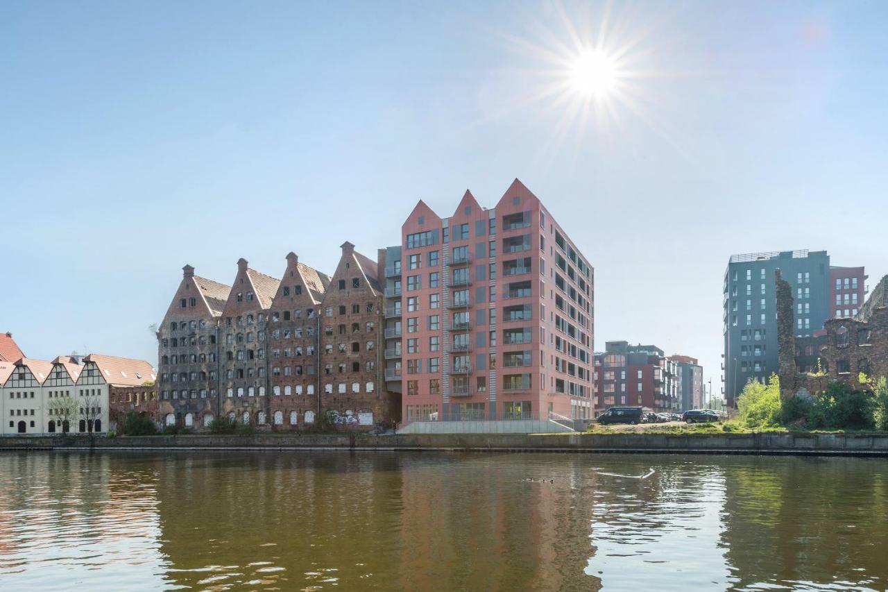 Apartments Waterlane Island Pool & Gym Spa Gdańsk Exteriör bild